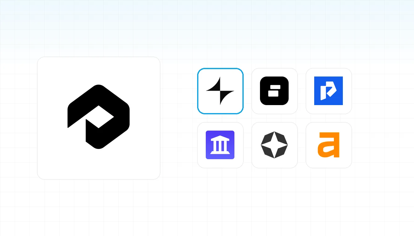 Profound's logo beside a grid of alternative GEO tools — BrandAxis highlighted first, with Peec, Promptwatch, AthenaHQ, Scrunch, and Ahrefs.